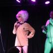 Photo by David Bedno. Odessa Lil, Klingon Vanna White, Shecky Davis Jr